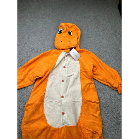 Charmander Pokémon onesie pajama fleece 5-9 new in package - Picture 4 of 11